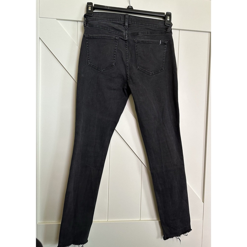 Buffalo David Bitton Faith Jeans Women Size 4/27 Black Star Embellished Mid Rise - Picture 4 of 7